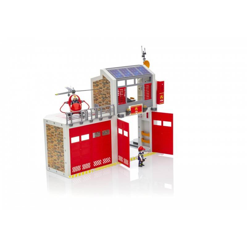 PLAYMOBIL 9462 CITY ACTION FIRE STATION WITH FIRE ALARM 